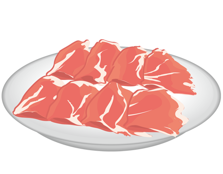 肉白